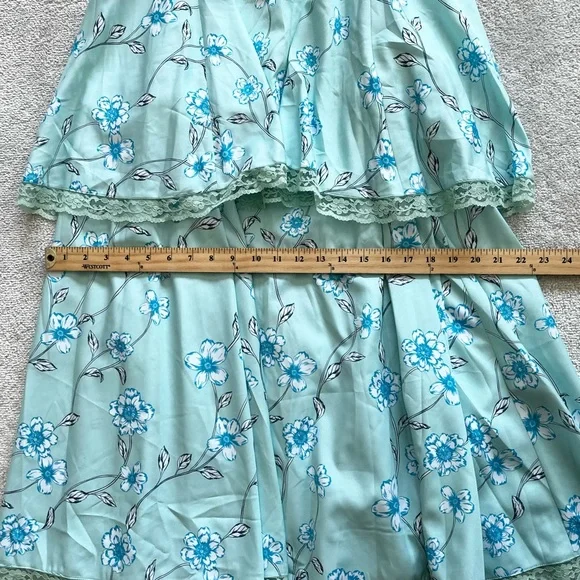 CORSET STORY NWT Tropical Mesh Panel Corset Dress Romantic Feminine Victorian - Picture 14 of 16